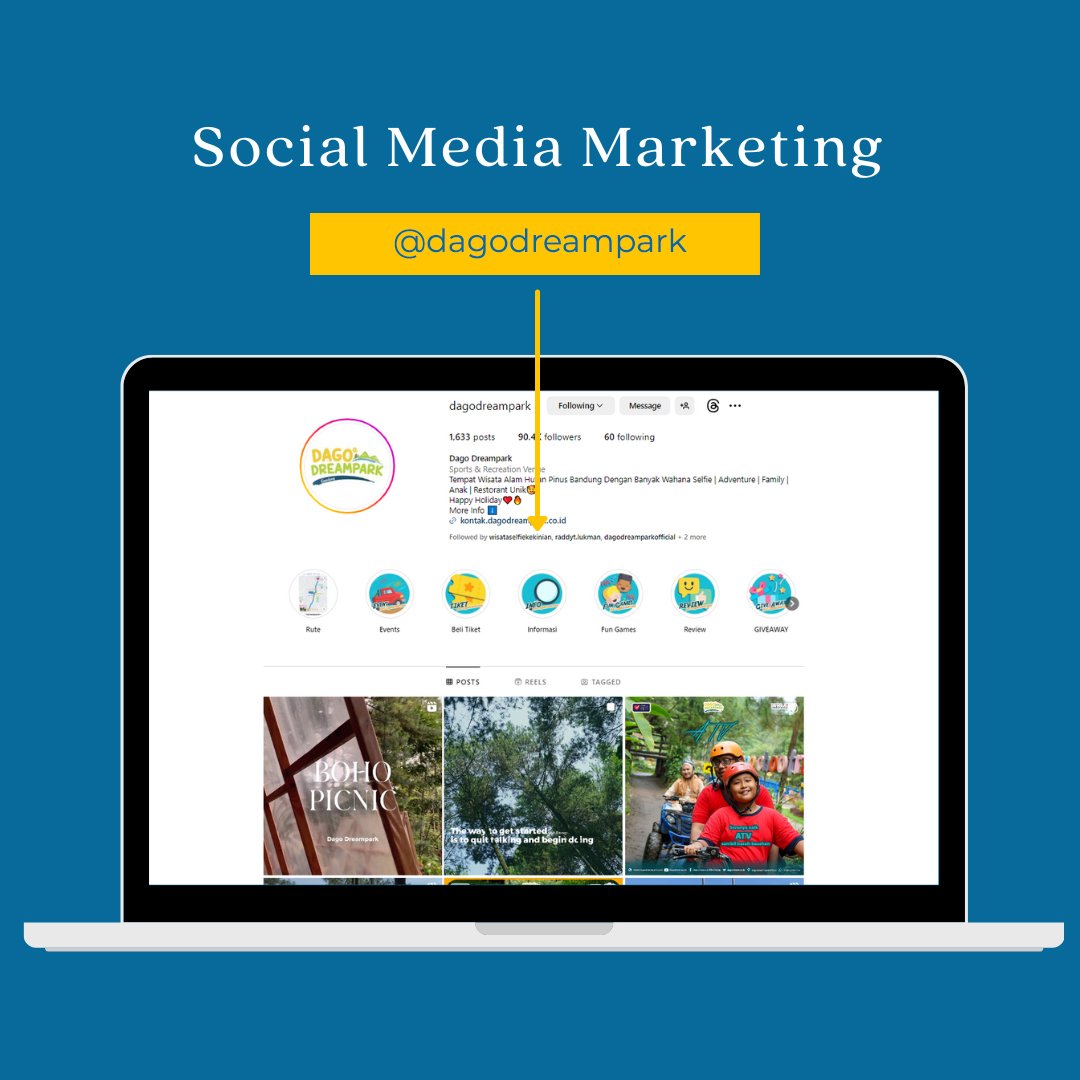 Social Media Marketing Dago Dreampark